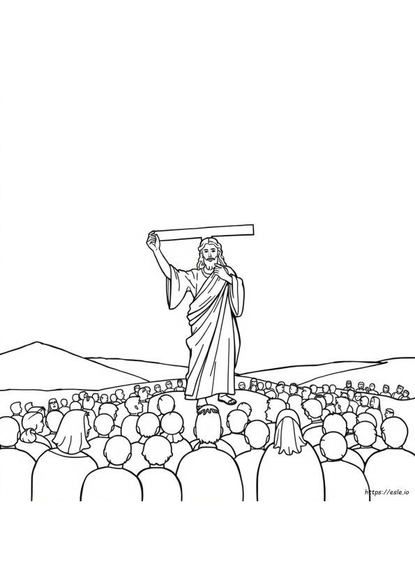 Jesus Is Amazing Coloring Page