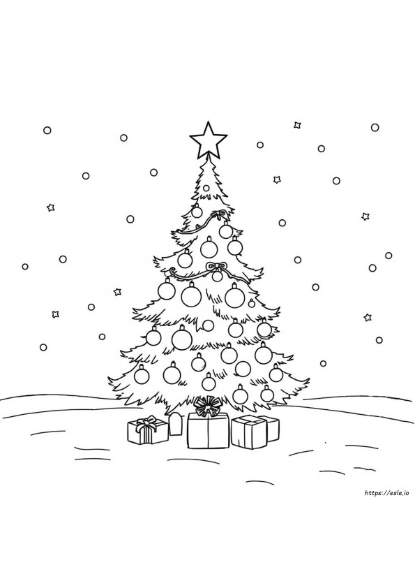 Easy Christmas Coloring Pages Printable Pdf