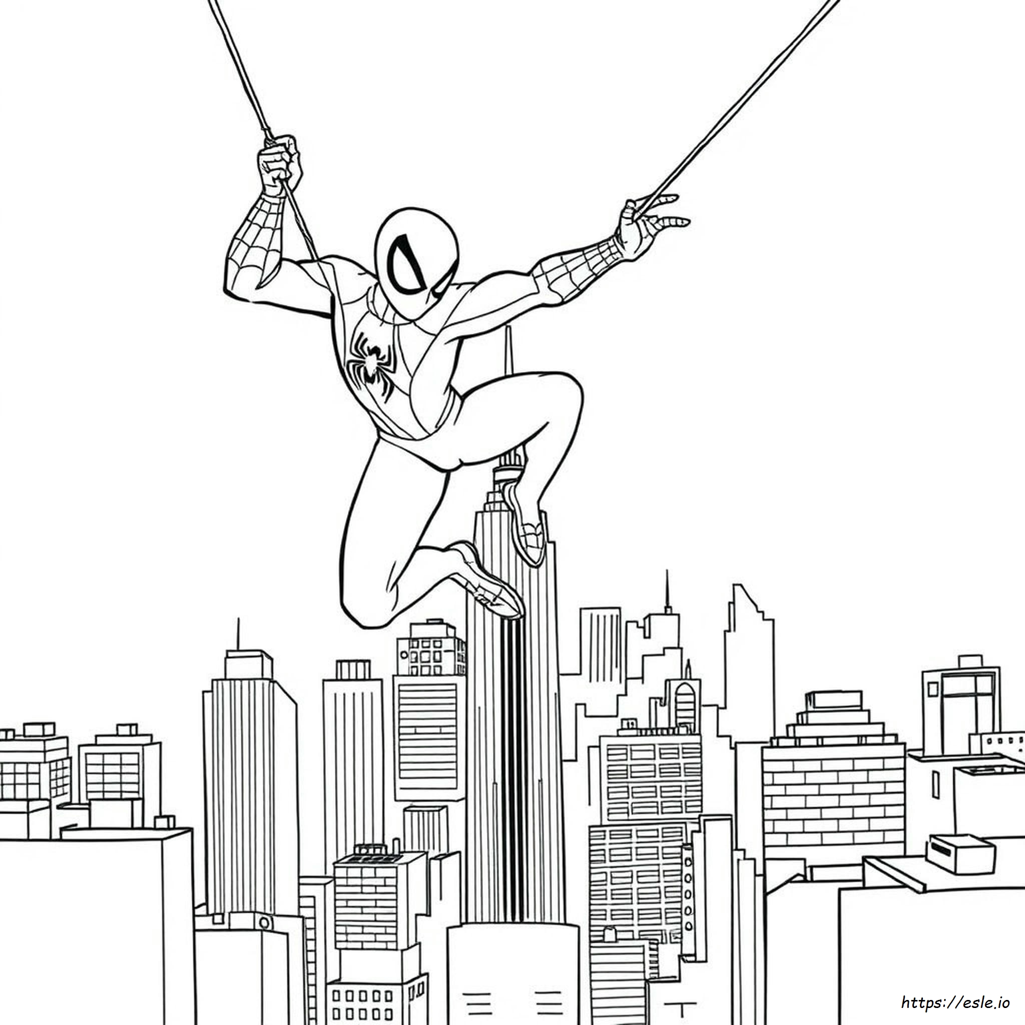 Spiderman 2 Coloring Pages