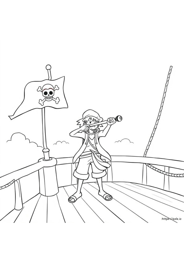 Usopp Coloring Page