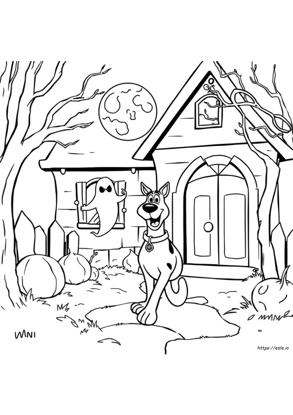 Dibujos De Scooby Doo Para Colorear