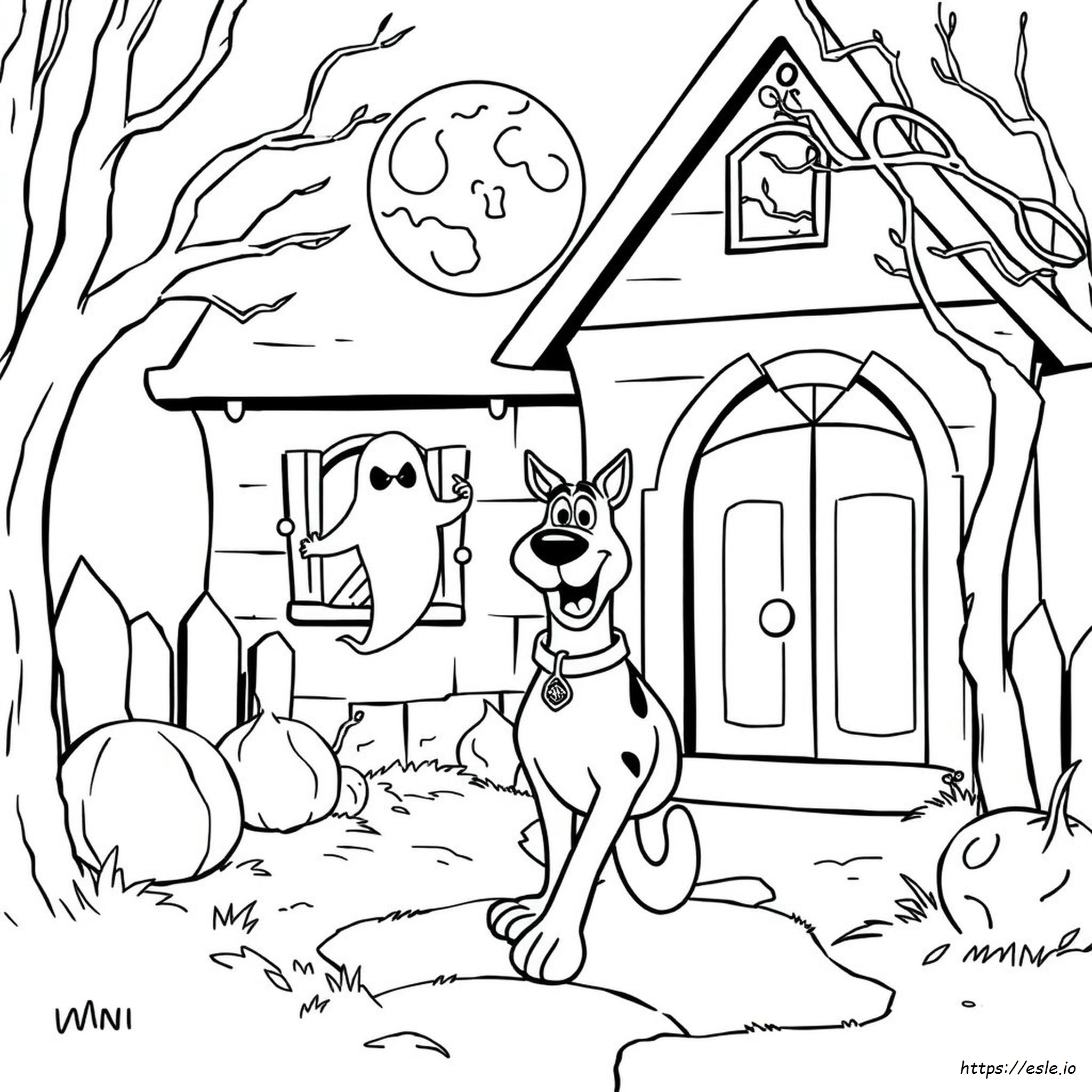 Colouring Pages Scooby Doo