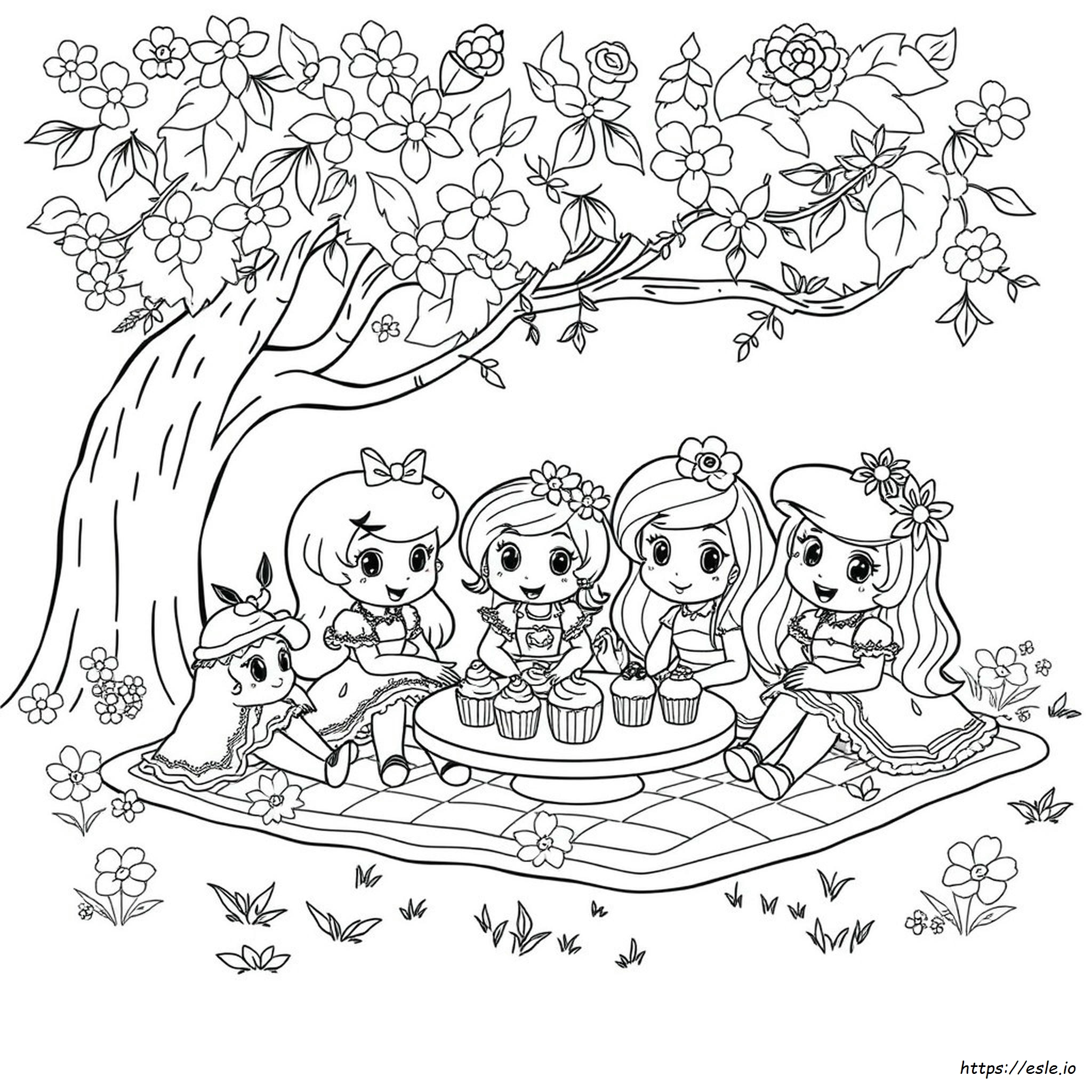 Disegni Da Colorare Amici Di Fragolina Dolcecuore