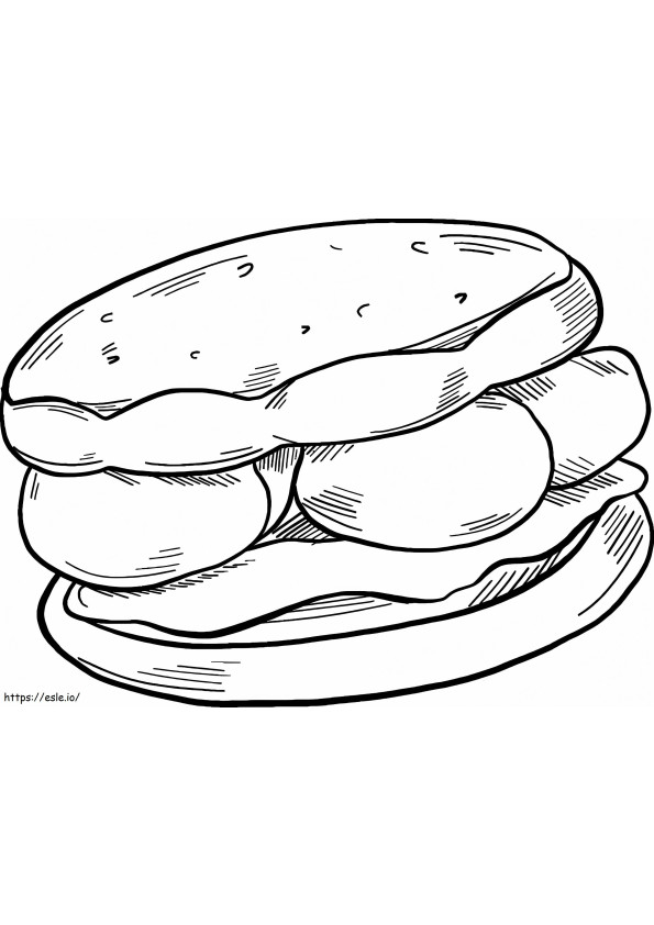 Smore 1 coloring page