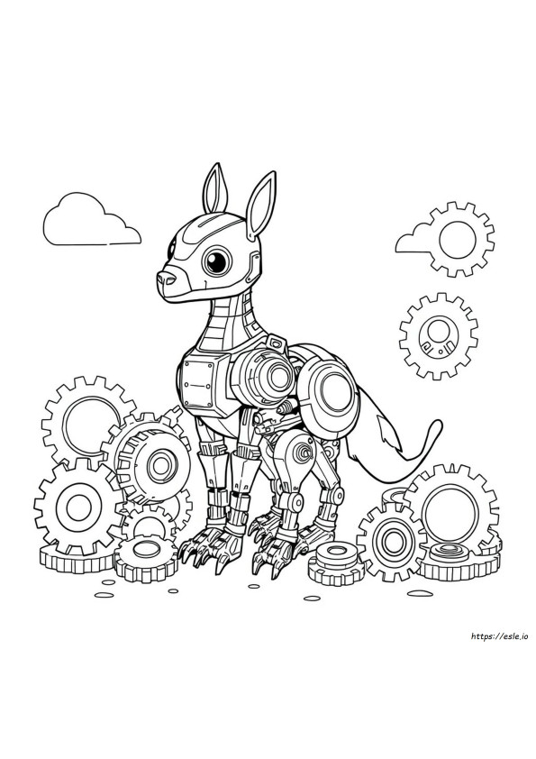 Animal Mechanicals Coloring Pages