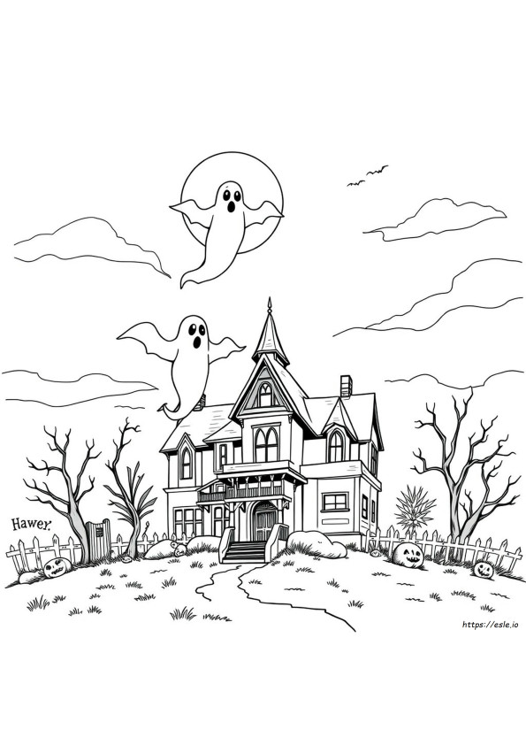 Coloring Pages Of Scary Things