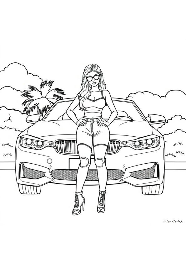 Kylie Jenner Coloring Pages