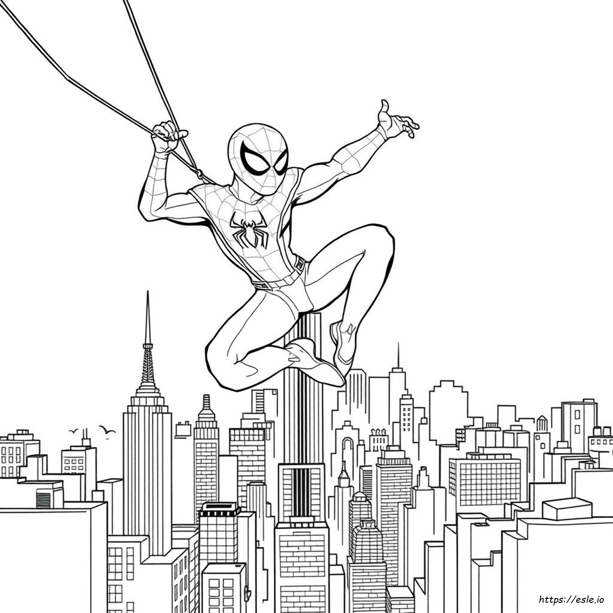 Spidey Coloring Pages Pdf