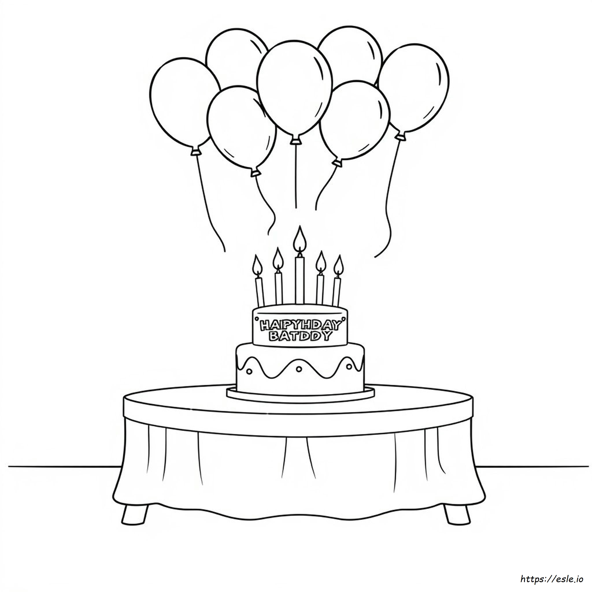 Feliz Aniversário Papai Para Colorir