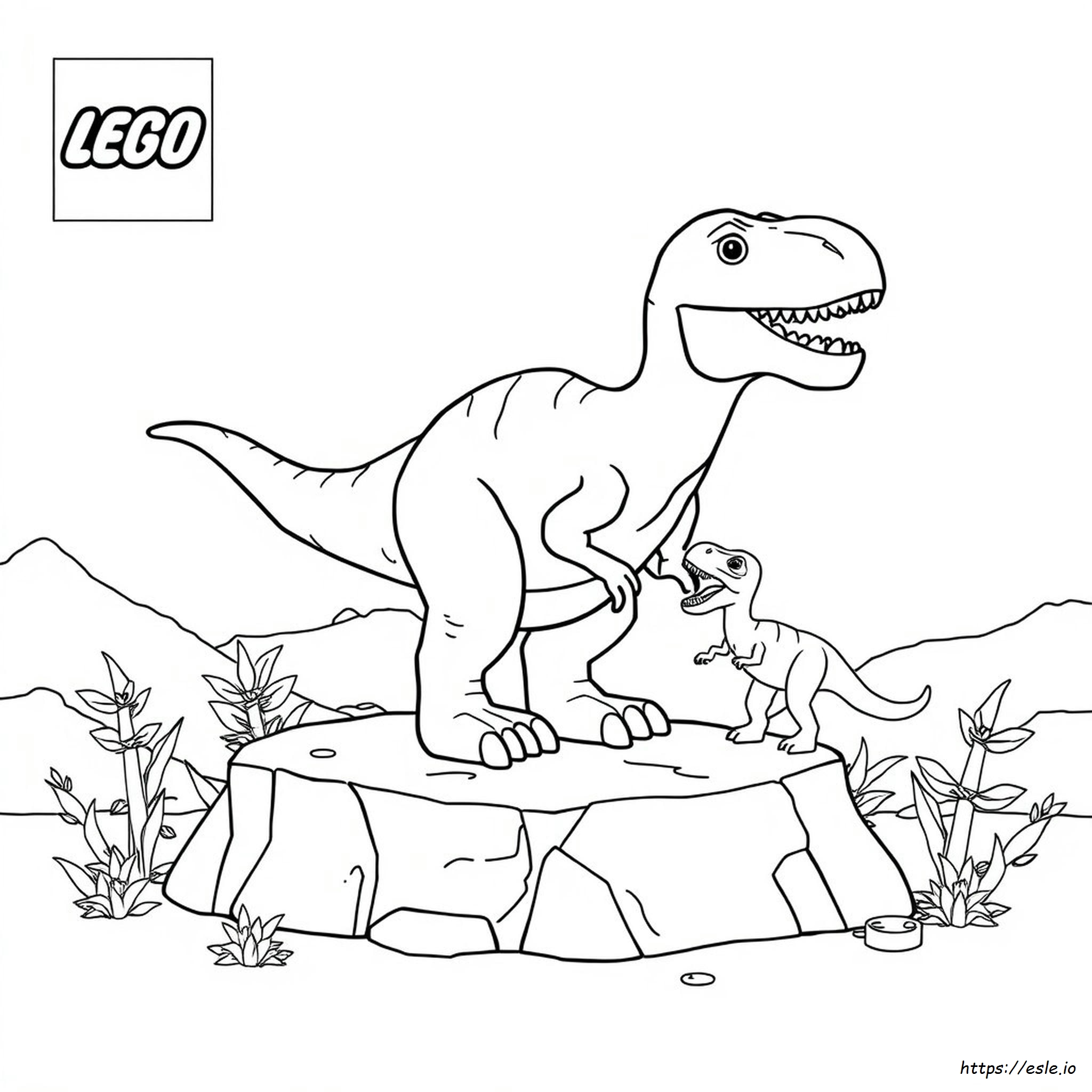 Lego Jurassic World Ausmalbilder