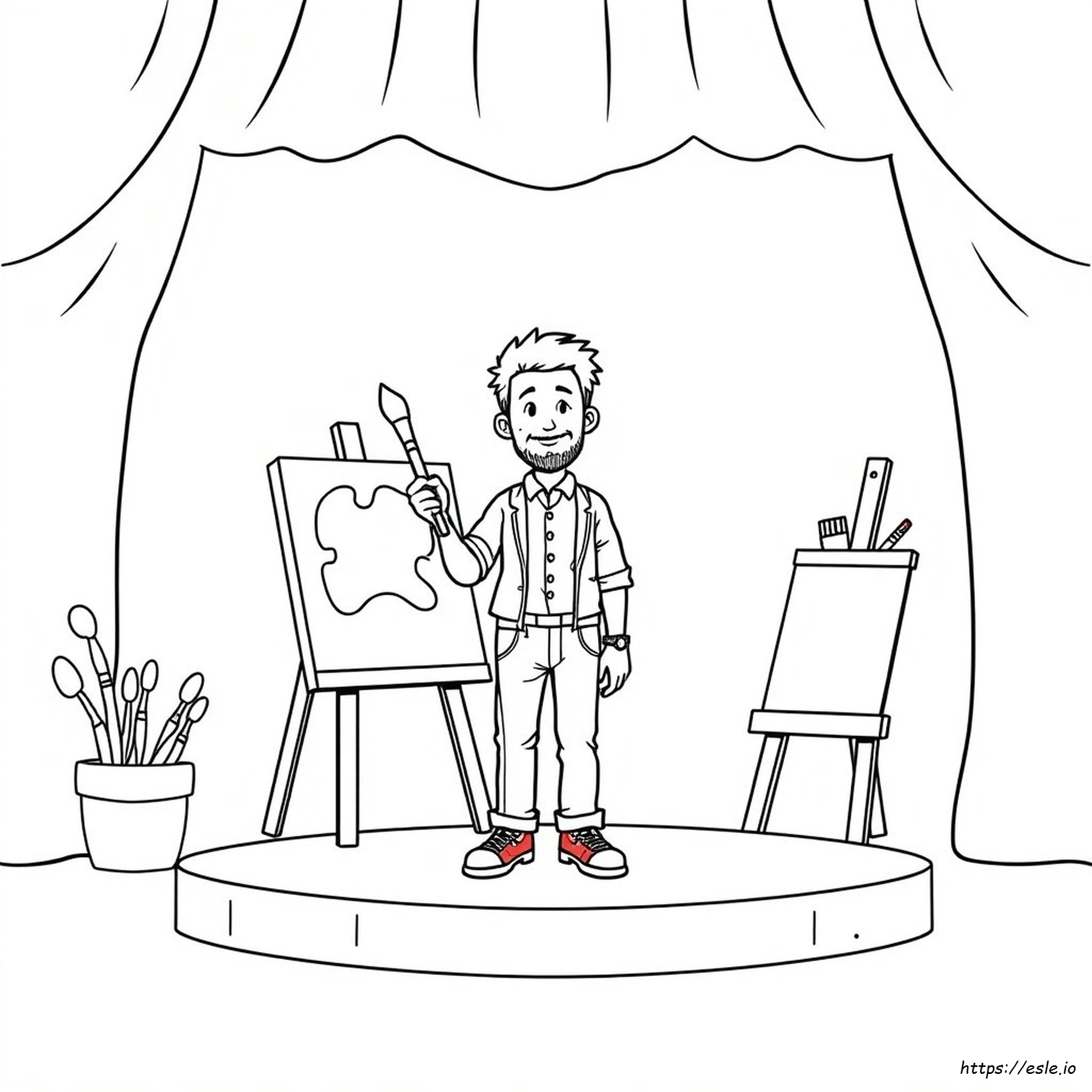 Caleb Williams Para Colorear