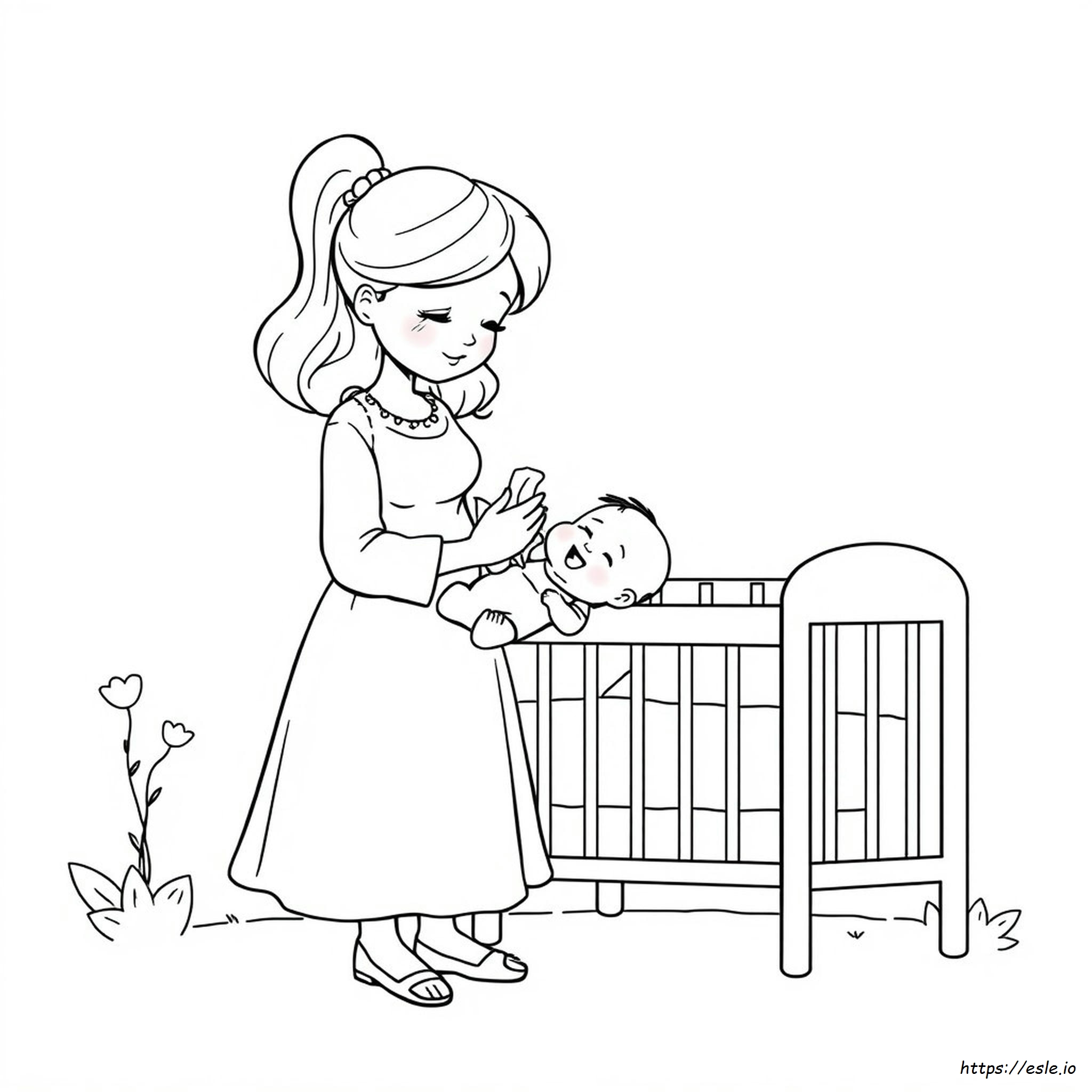 Coloring Pages Bebes Llorones Para Colorear Lady