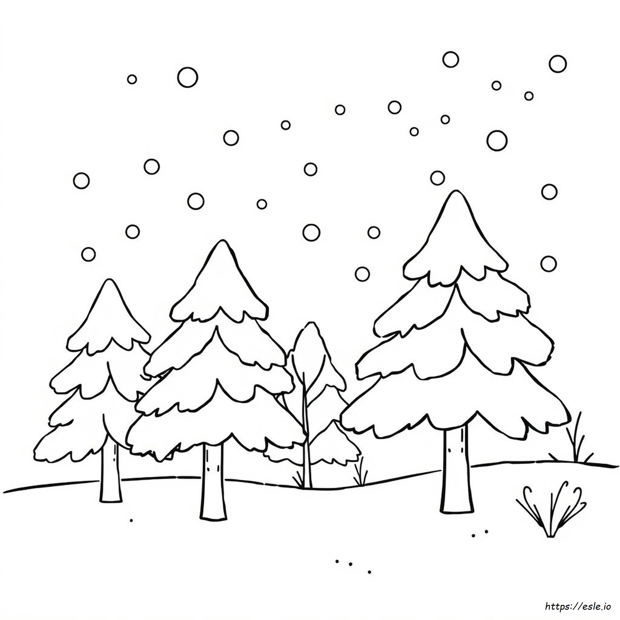 Free January Coloring Sheets