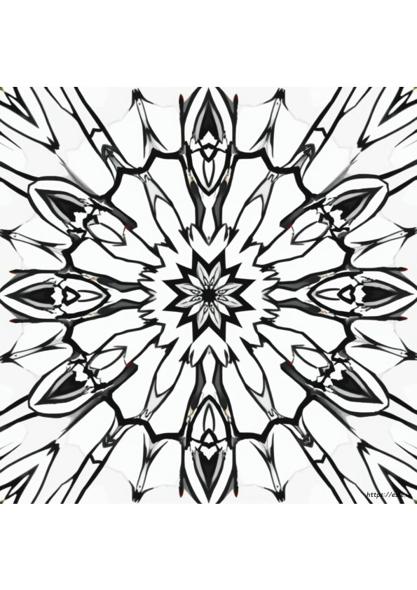 Kaleidoscopio Disegni Da Colorare In Pdf