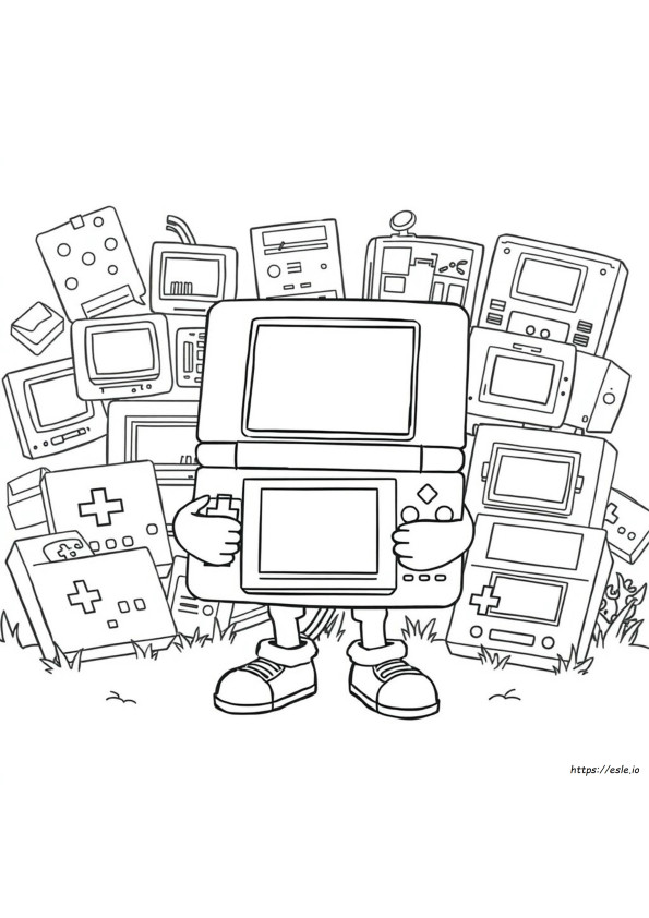 Dibujos De Dsi Para Colorear