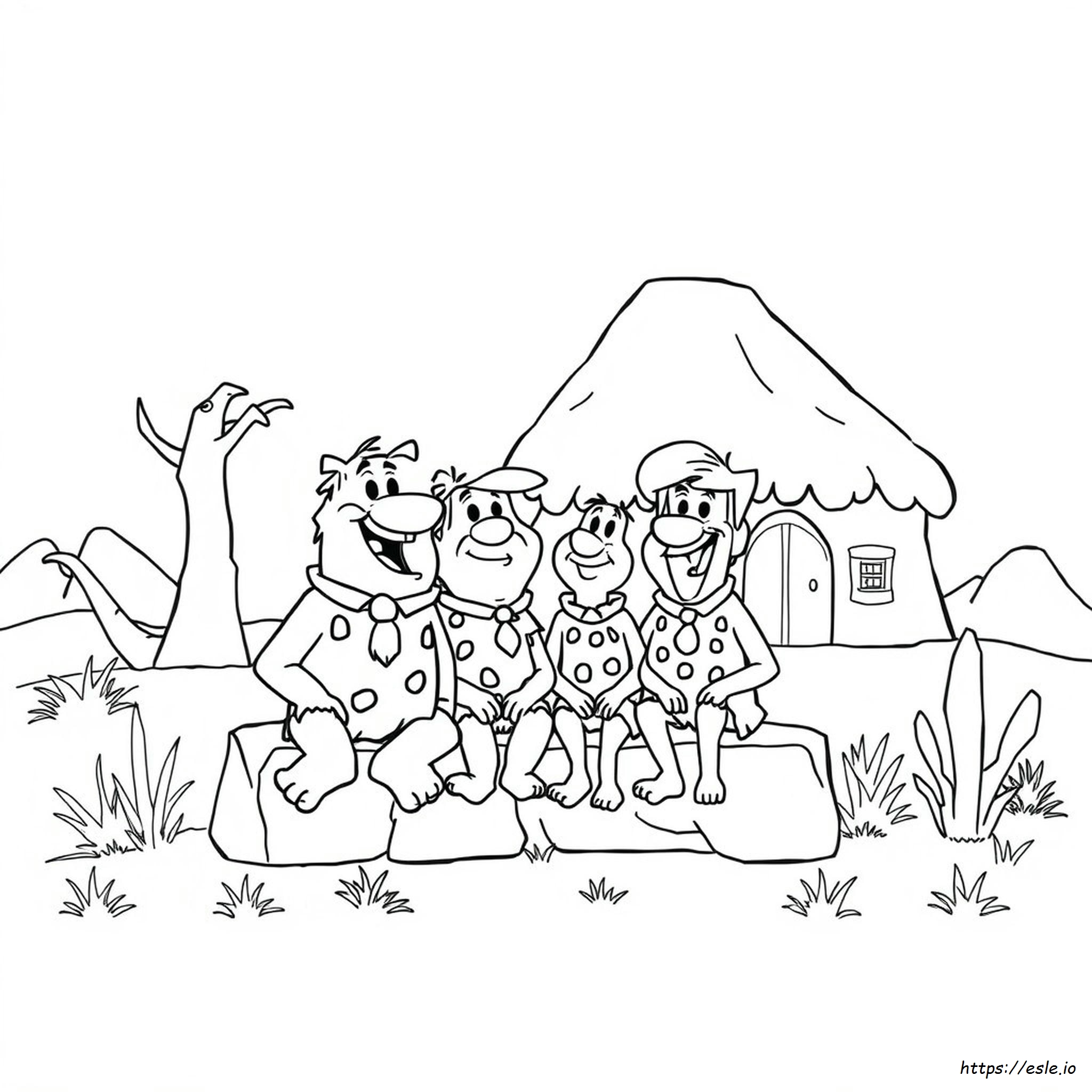 Flintstones Coloring Pages To Print