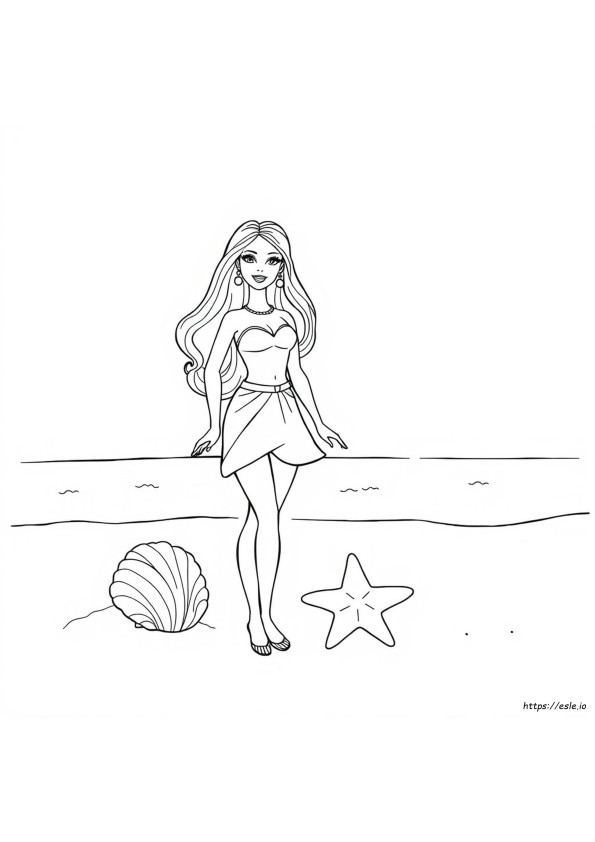Barbie Para Imprimir Y Colorear