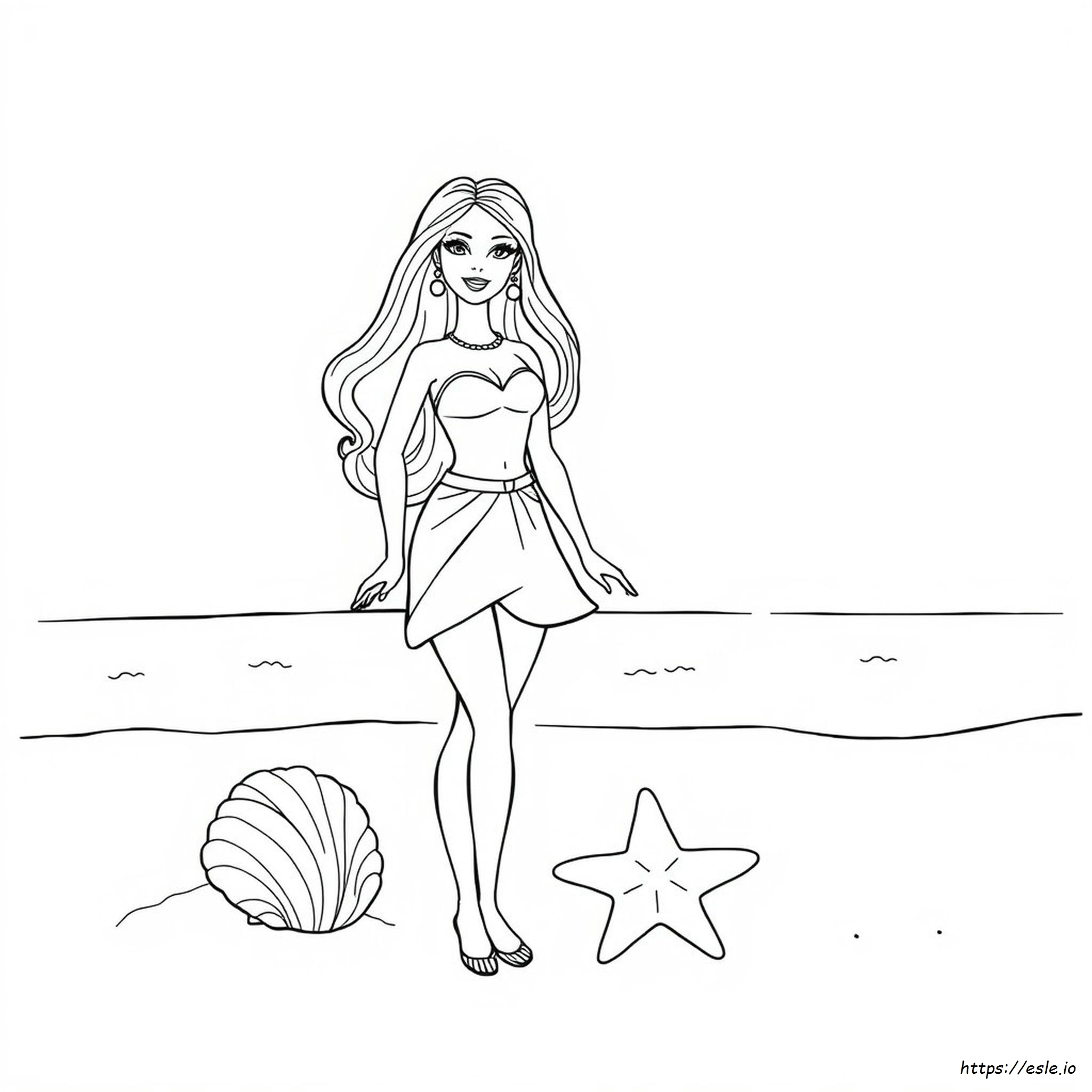 Barbie Print For Colouring