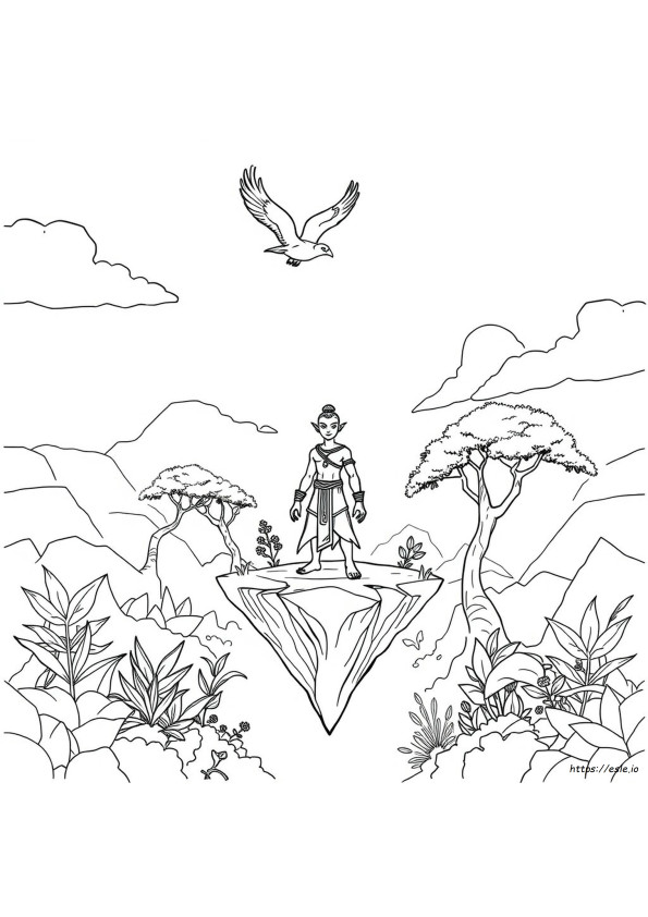 Avatar World Kleurplaten Gratis