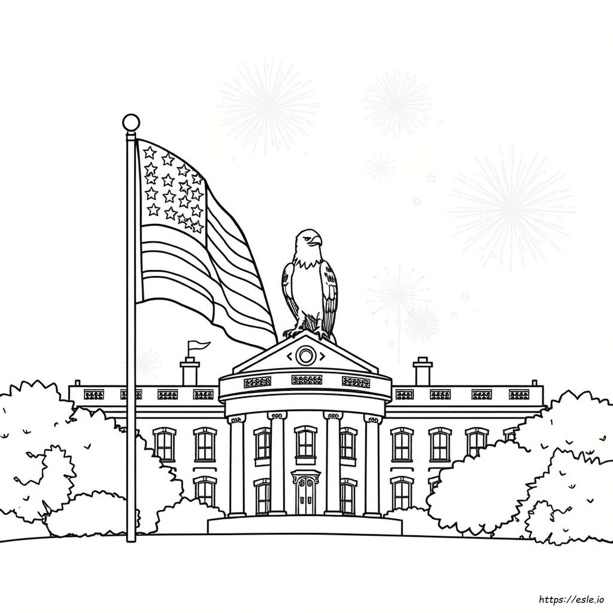 Coloring Pages Of American Symbols