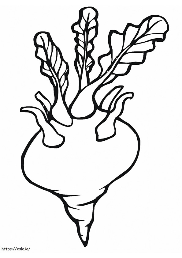Turnip For Kids coloring page