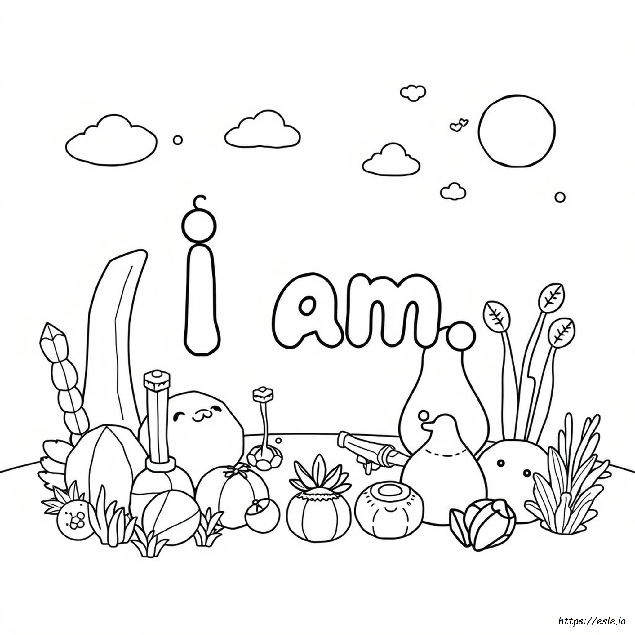 Yo Soy Para Colorear
