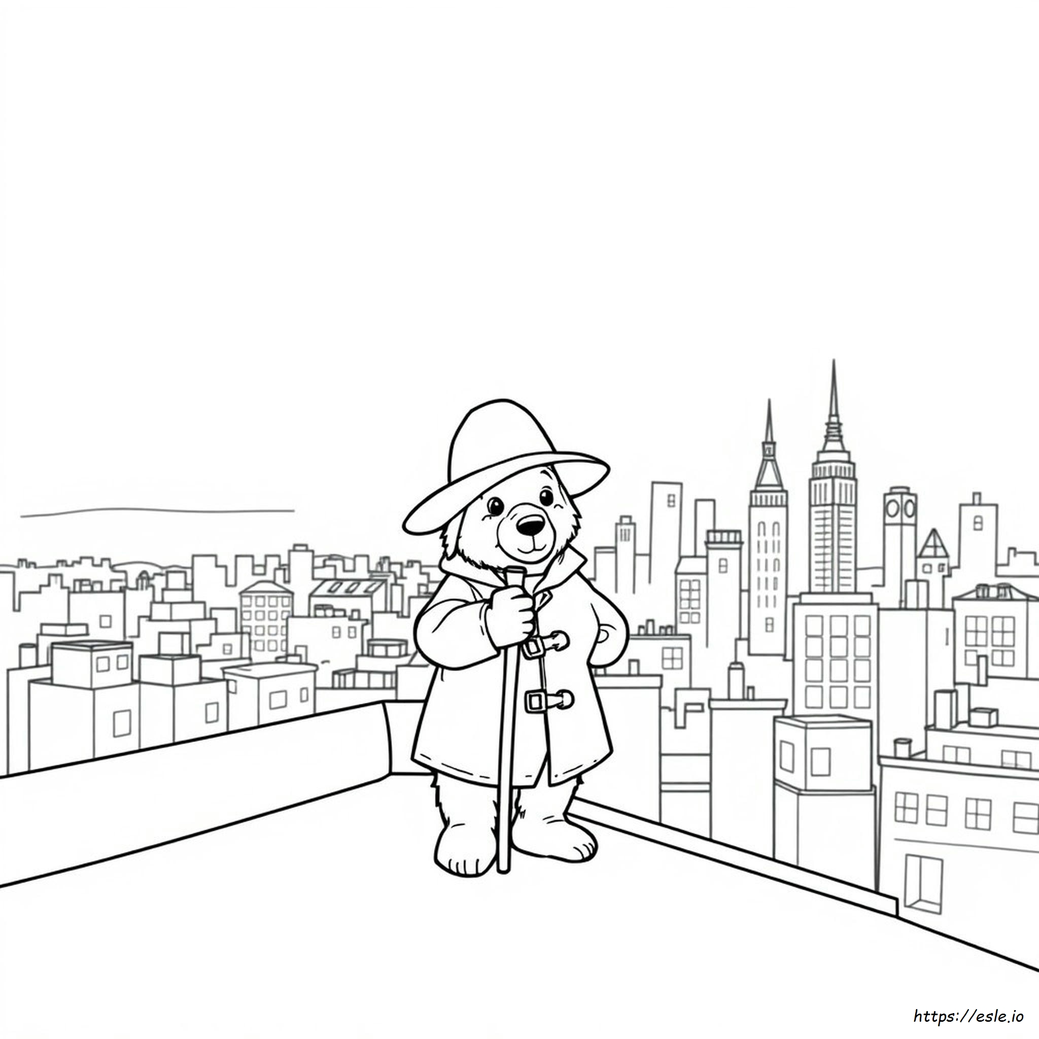 Paddington Bear Para Colorear