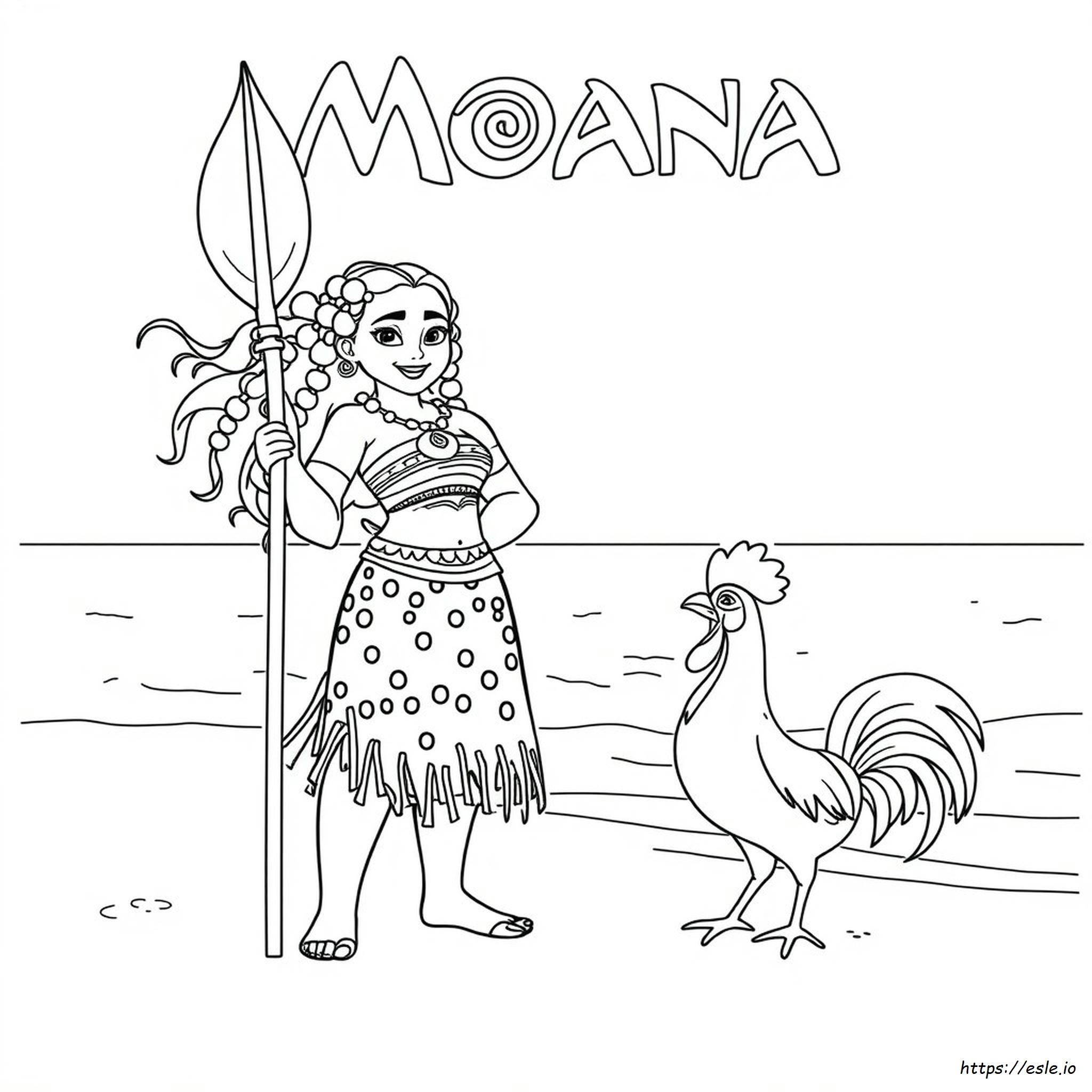 Art Of Coloring Moana