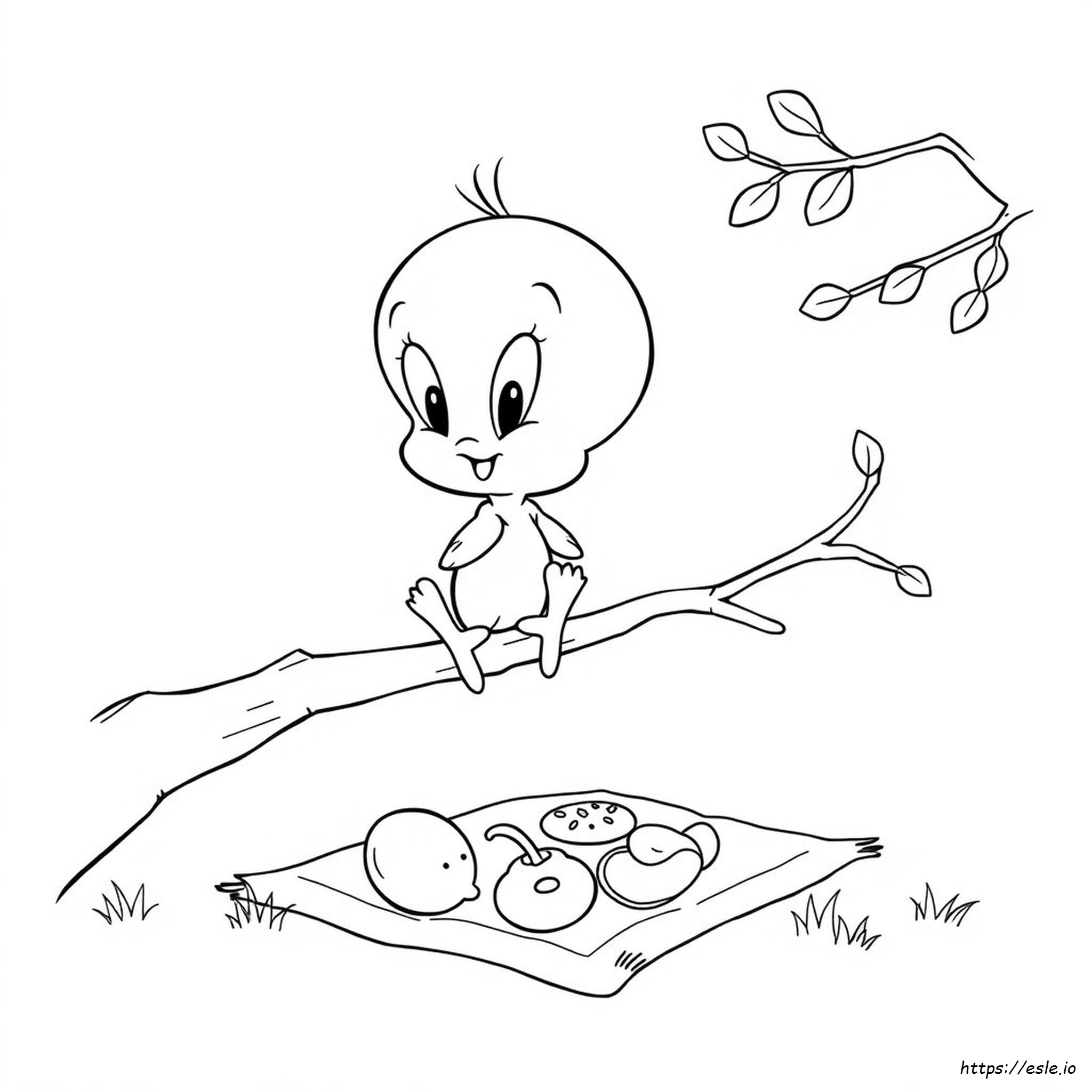 Tweety Bird Coloring Pages Printable Free