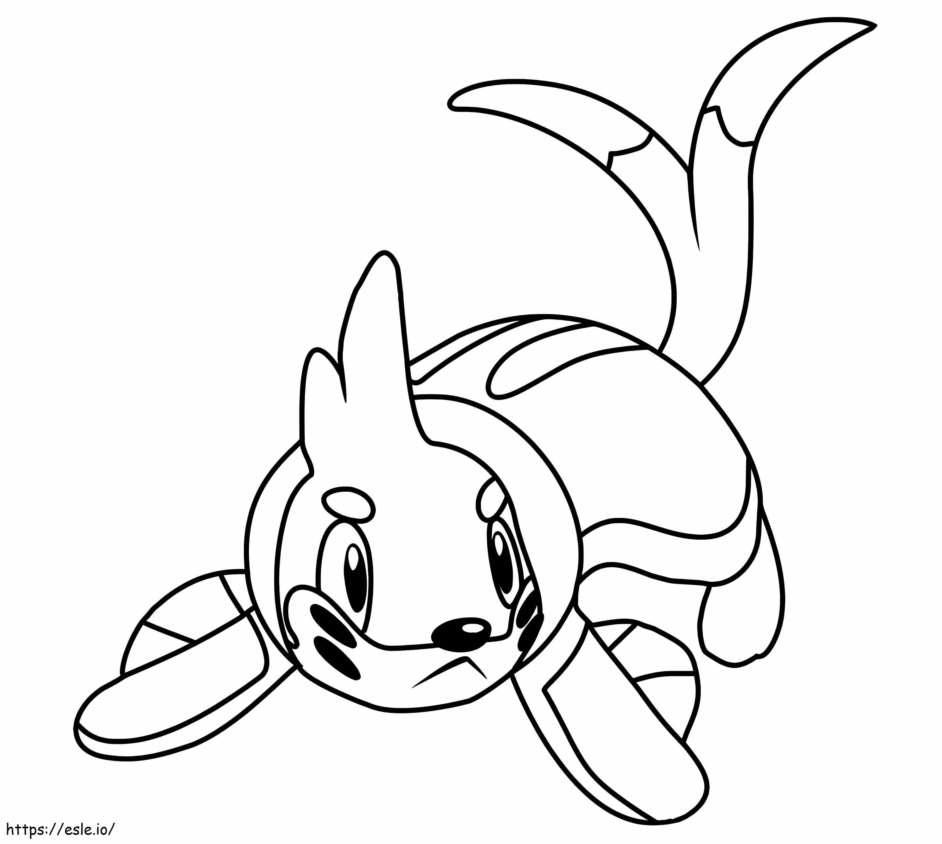Buizel Pokemon coloring page