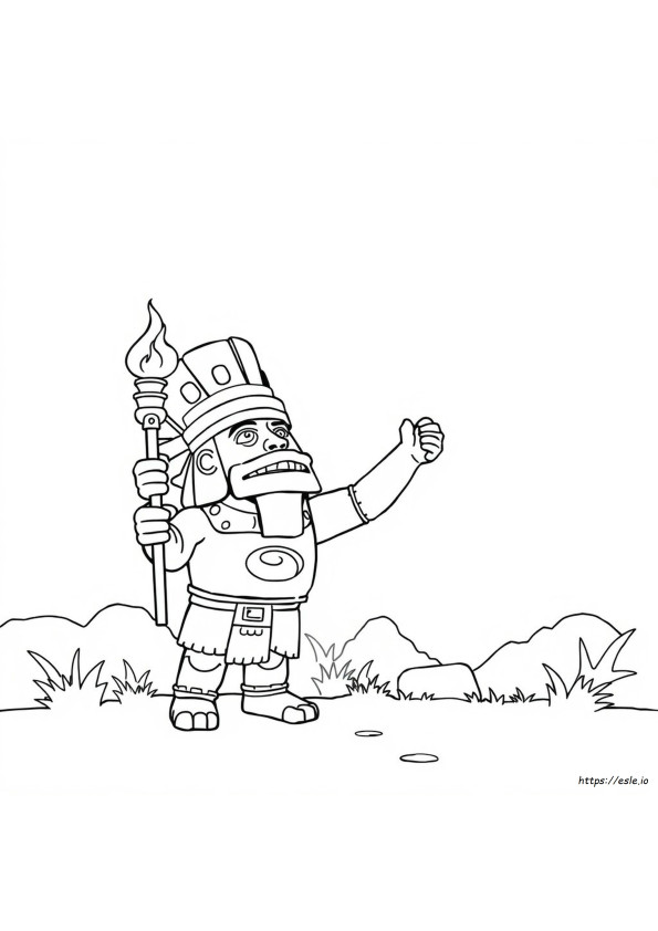 Desene De Colorat Olmec