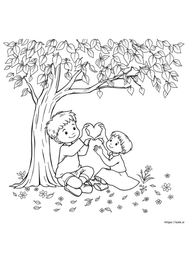 Pilih Kebaikan Gambar Mewarnai