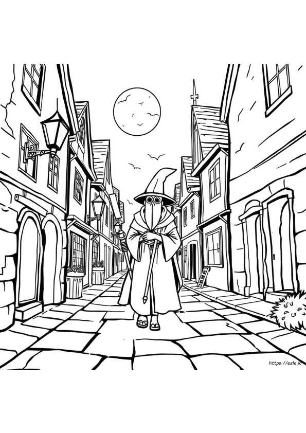Plagues Coloring Page