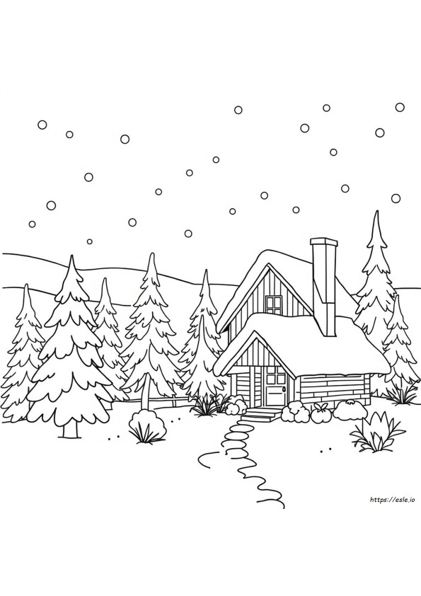 Coloring Pages For Adults Winter
