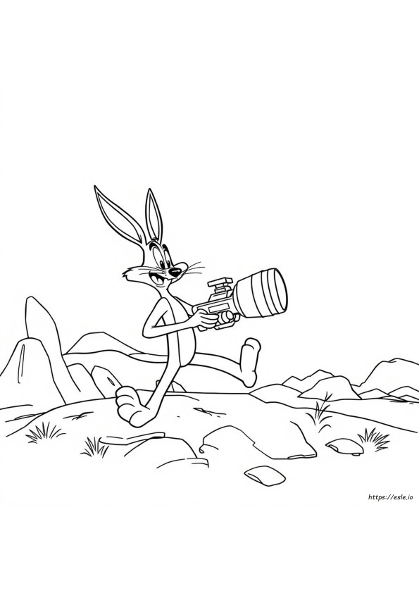 Wile E. Coyote Looney Tunes Disegni Da Colorare