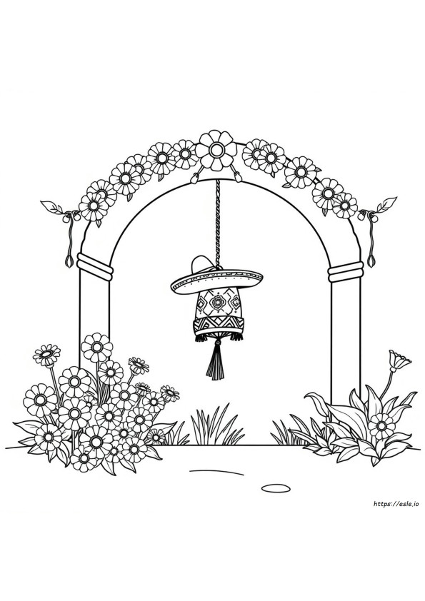 Traditionele Mexicaanse Kleurplaten