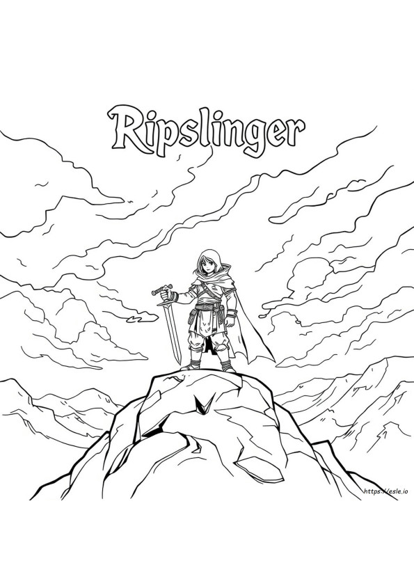 Ripslinger Coloring Page