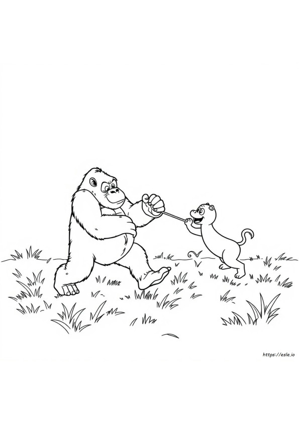 Gorilla Tag Disegni Da Colorare