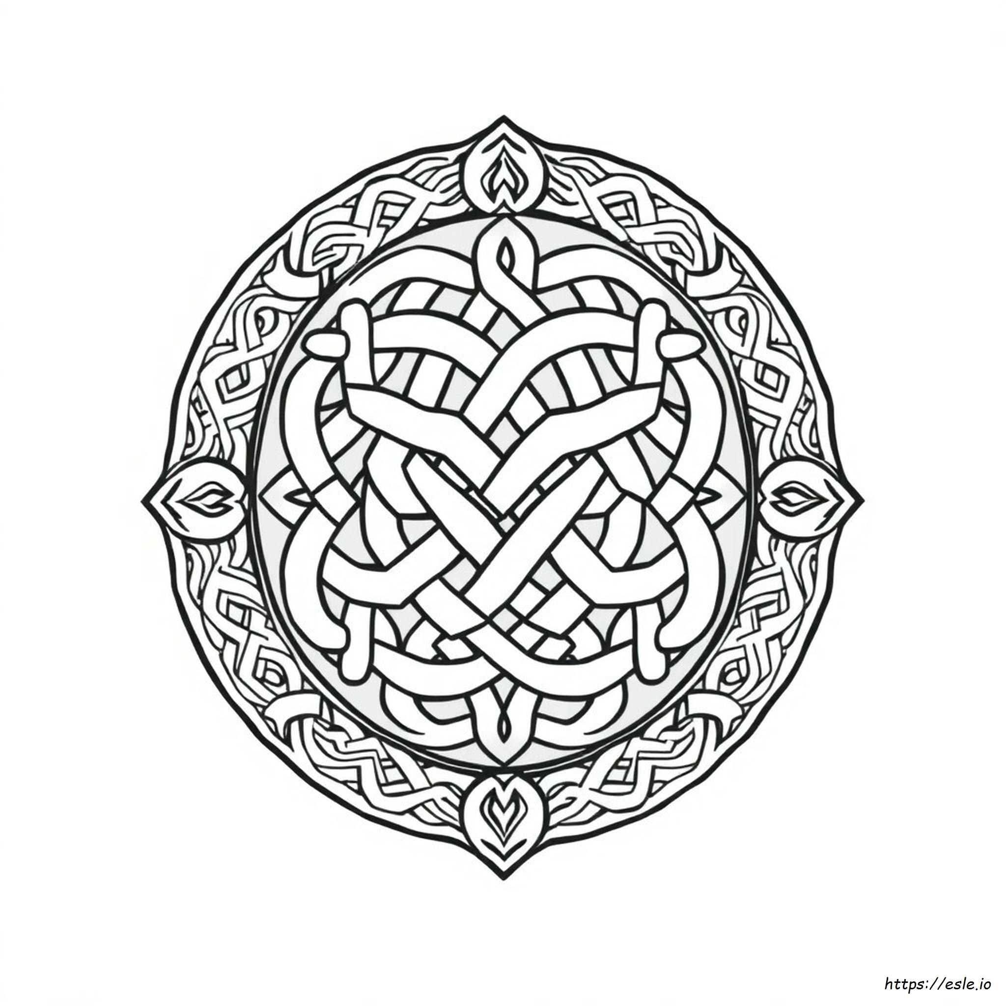 Celtic Art Coloring Pages
