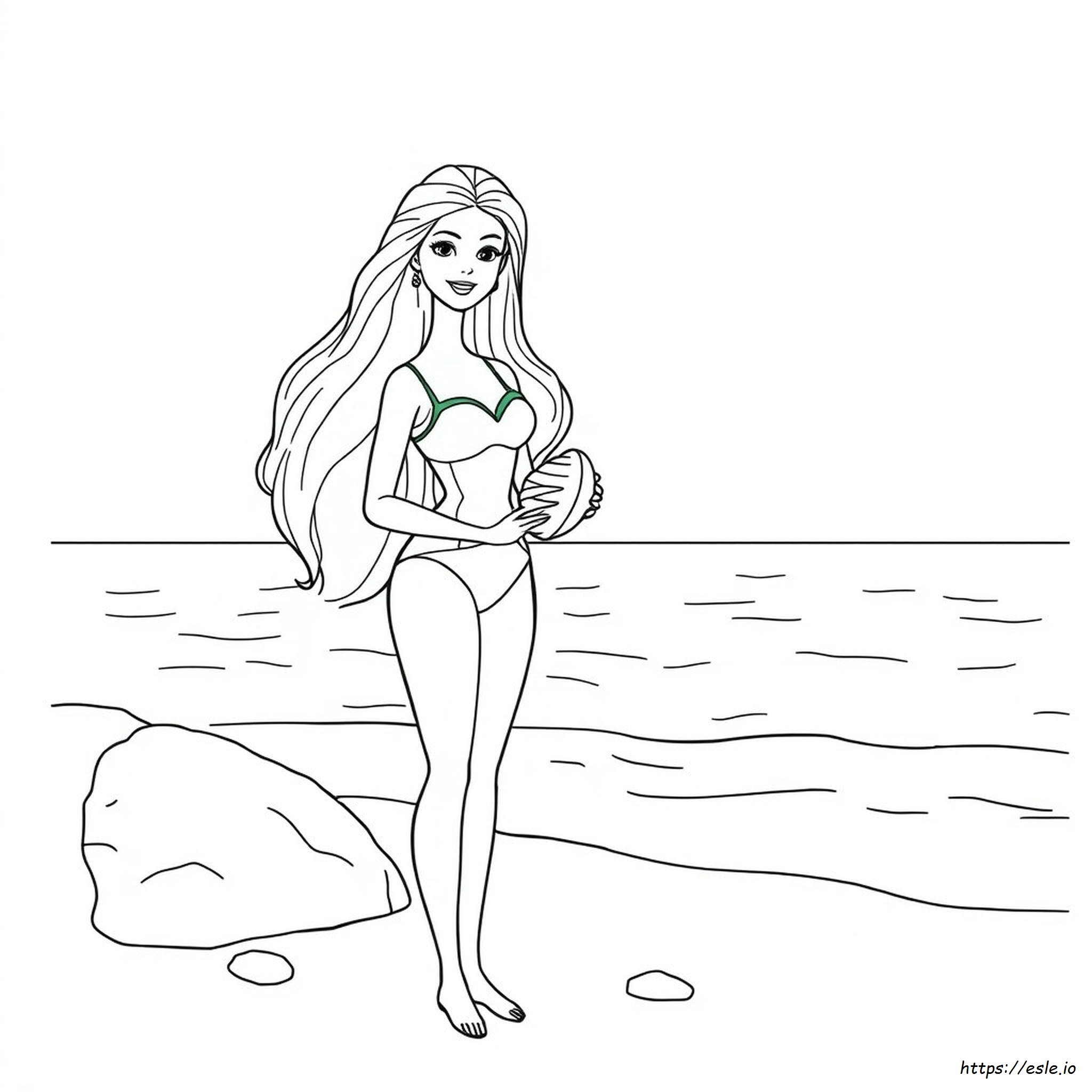 Immagini Da Colorare Di Barbie