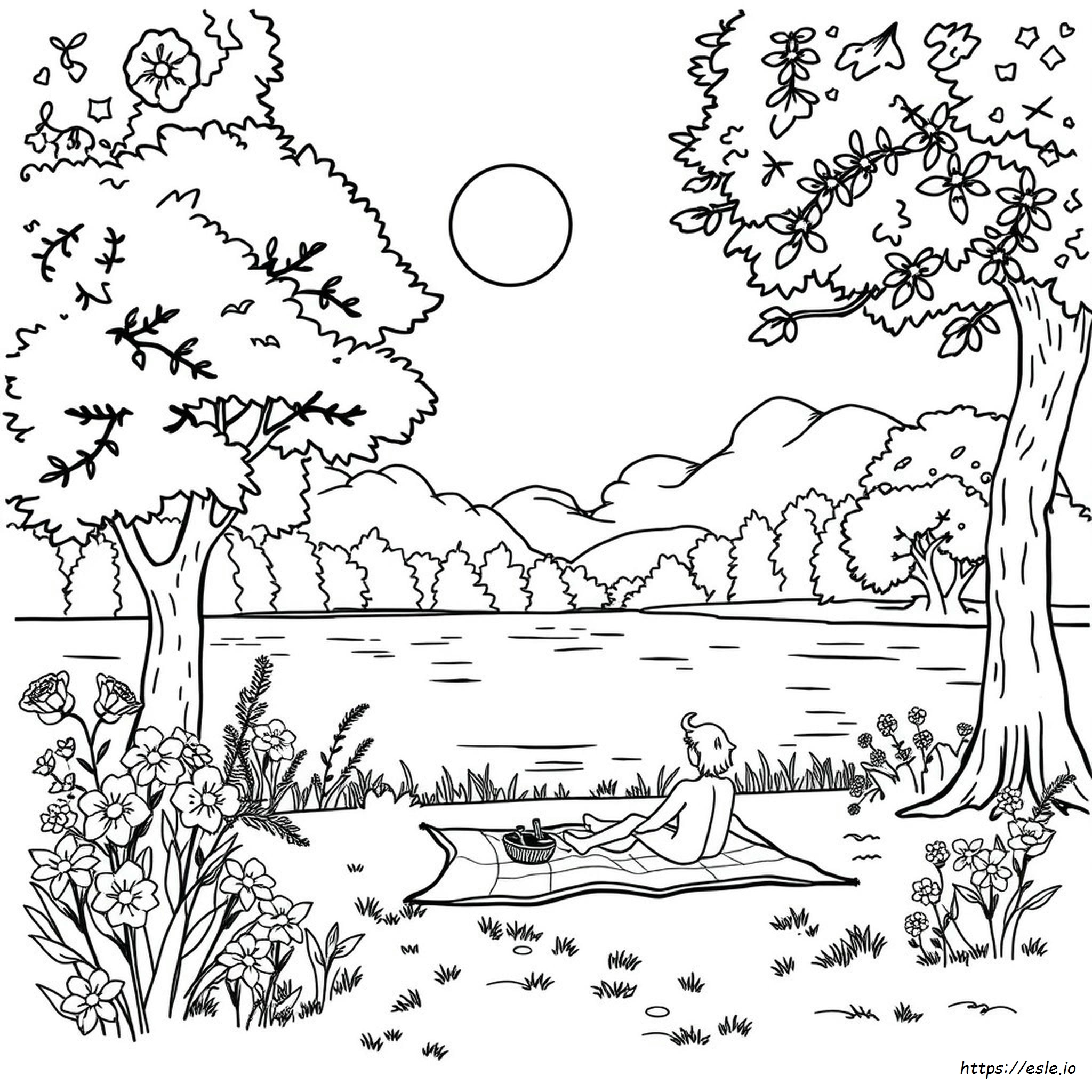 Free Coloring Pages For Adults Summer
