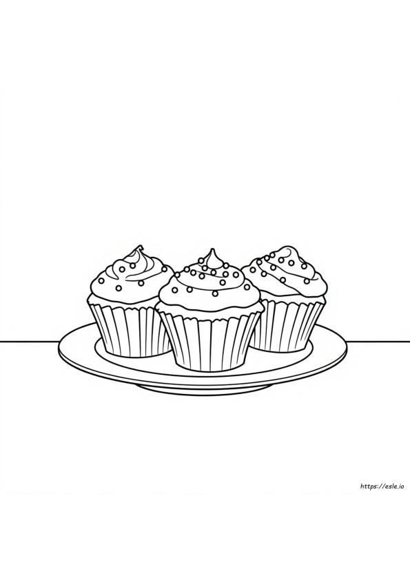 Cupcake Carini Da Colorare E Stampare