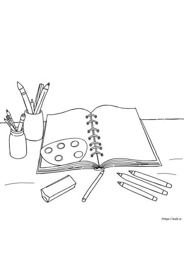 Page Palette Book To Color