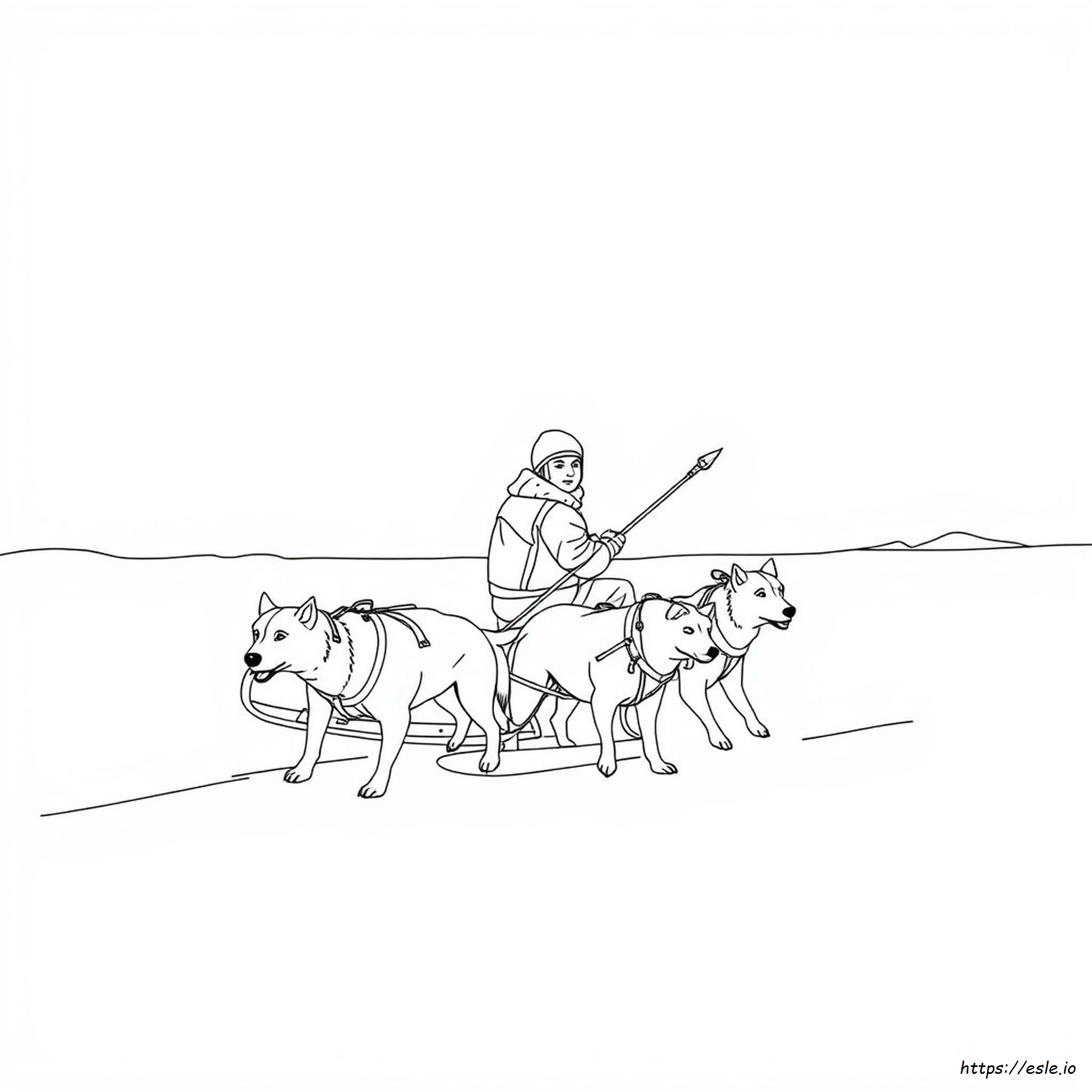 Inuit Colouring Pages