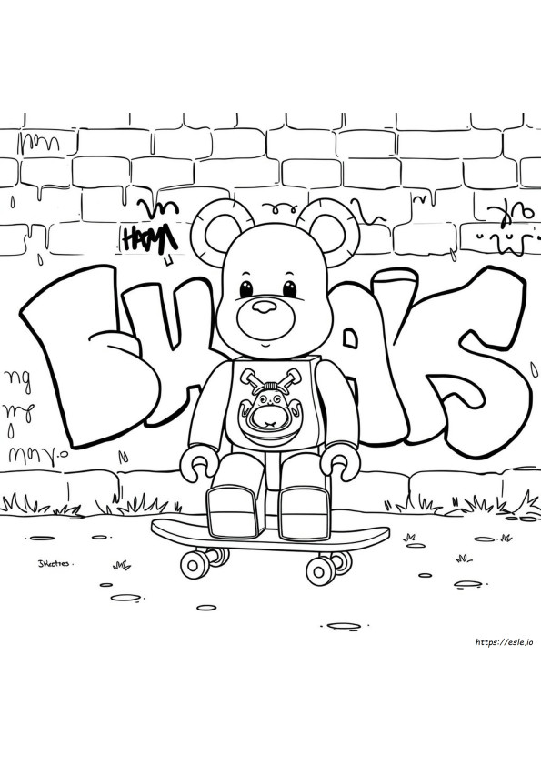 Bearbrick Da Colorare