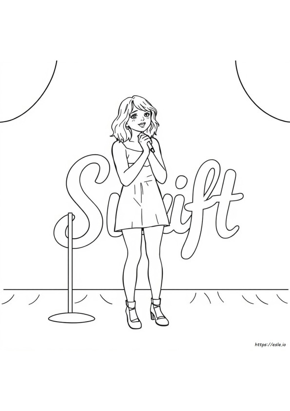 Coloring Pages For Kids Taylor Swift