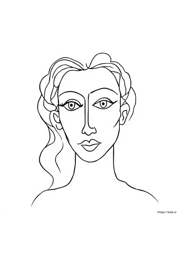 Free Printable Picasso Coloring Pages