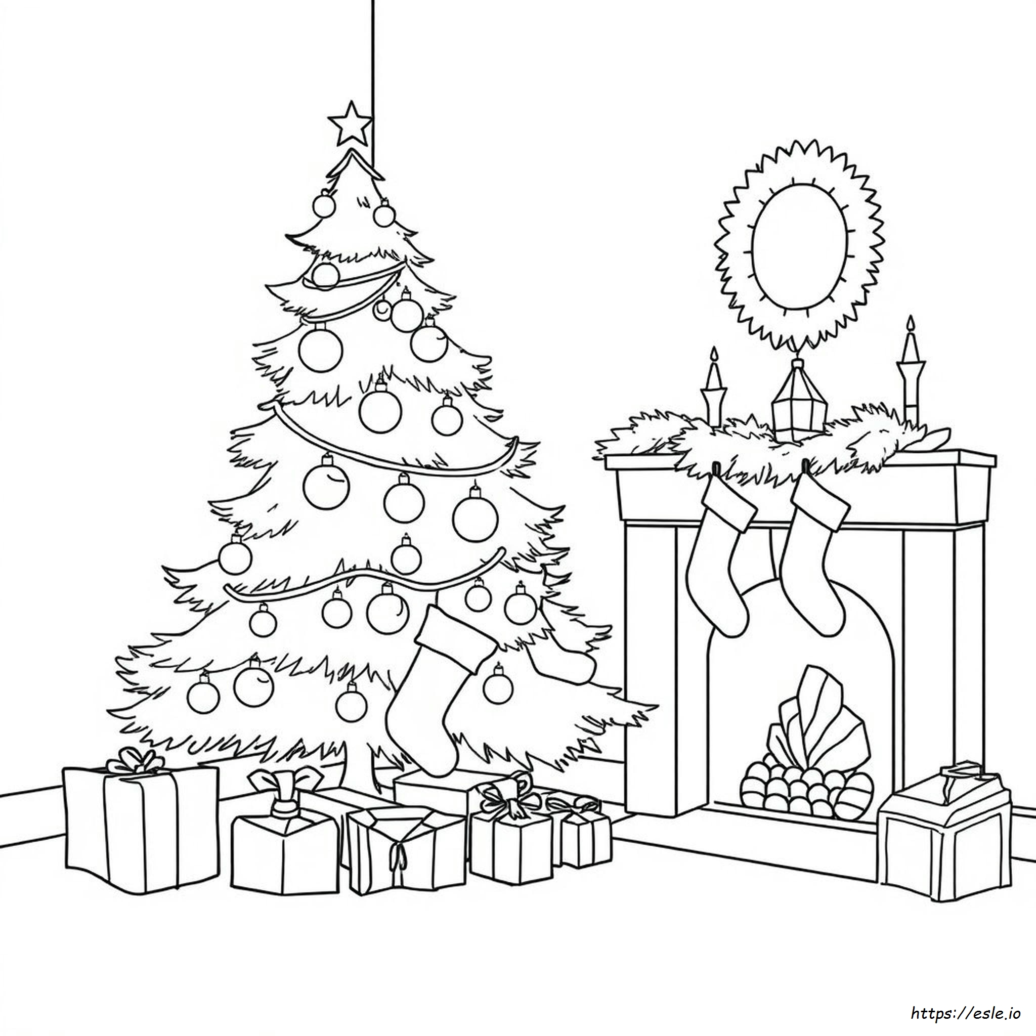 Librito De Navidad Para Colorear