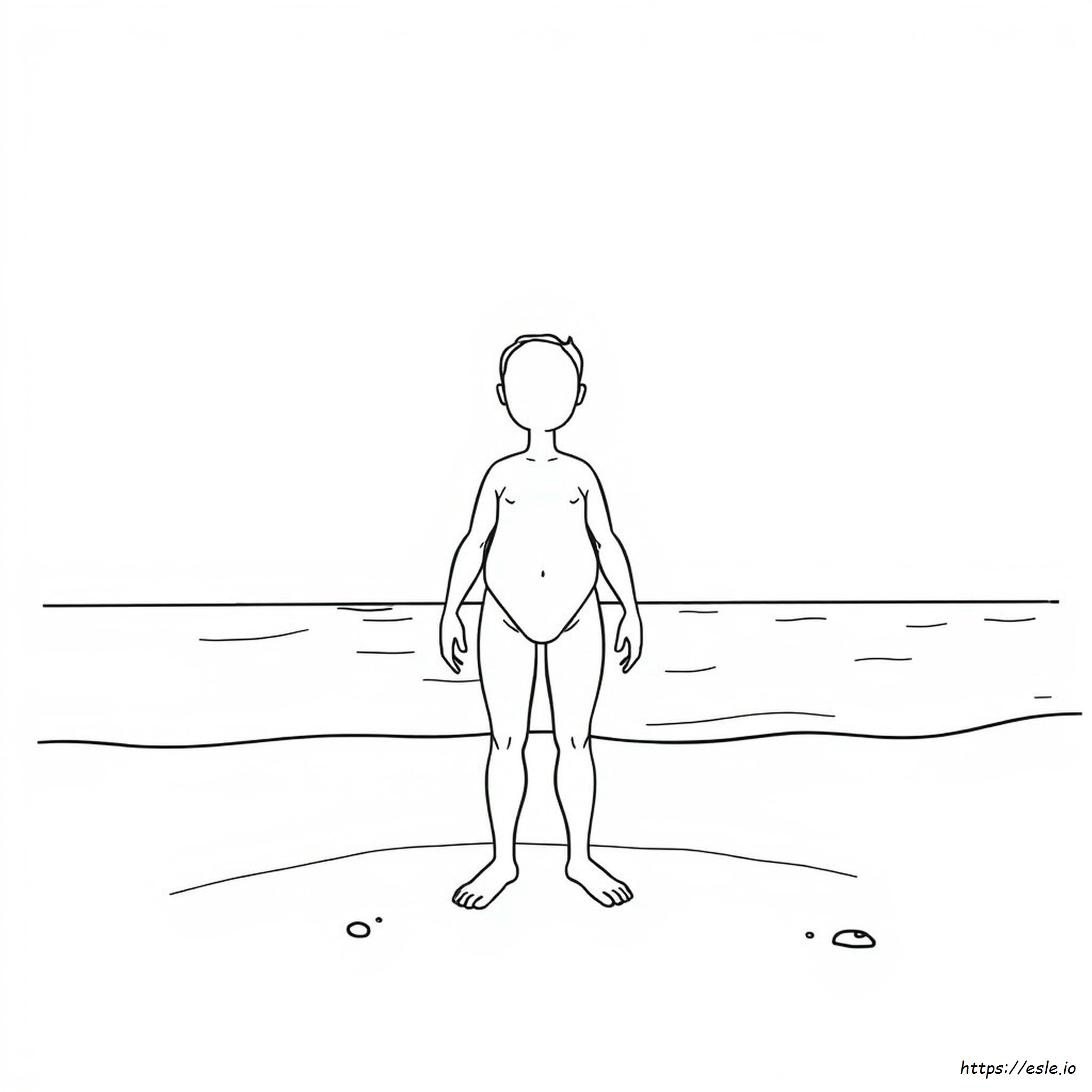 Mi Cuerpo Para Colorear
