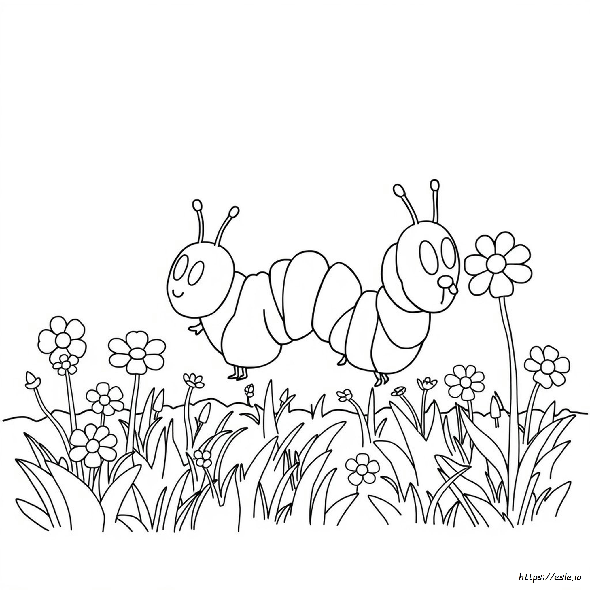 The Very Hungry Caterpillar Coloring Pages Free